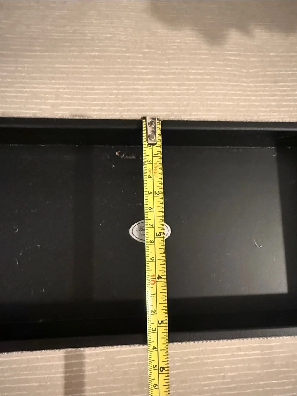 Rhinestone/mirror tray